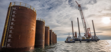Ørsted e PGE instalam primeiras fundações do Baltica 2 na Polônia