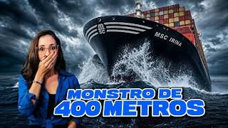 MSC Irina: como funciona um dos maiores navios do mundo, com capacidade para mais de 24 mil contêineres
