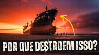 Cemitério de Navios: O Destino Final das Embarcações de Bilhões de Dólares